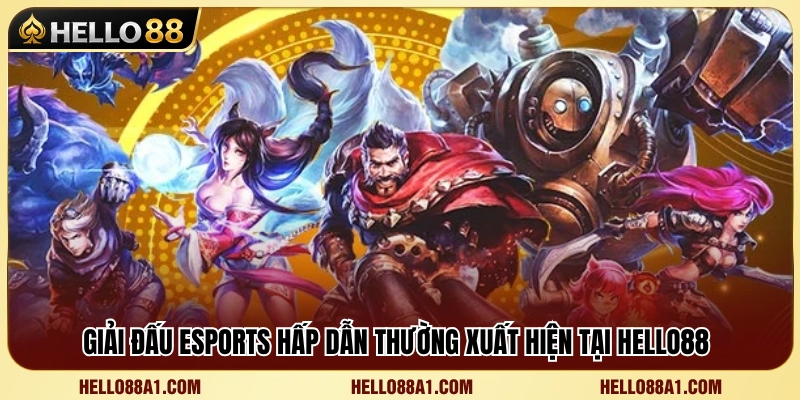 Những giải đấu thể thao điện tử nổi bật được cập nhật 