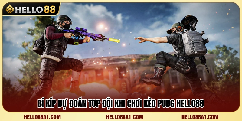 Kinh nghiệm chọn đội tuyển tiềm năng trong kèo PUBG Hello88