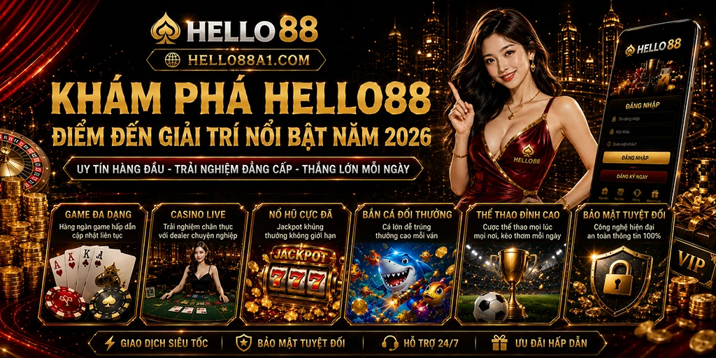 HELLO88 – Link Vào suhuqq.co Chính Thức - Đăng Ký Nhanh 1 Khám phá Hello88 – Điểm đến giải trí nổi bật năm 2026