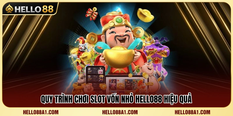 Slot Vốn Nhỏ Hello88 – Cách Quay Chậm Không Đốt Tiền 3 Hướng dẫn xây dựng kế hoạch chơi slot vốn nhỏ Hello88