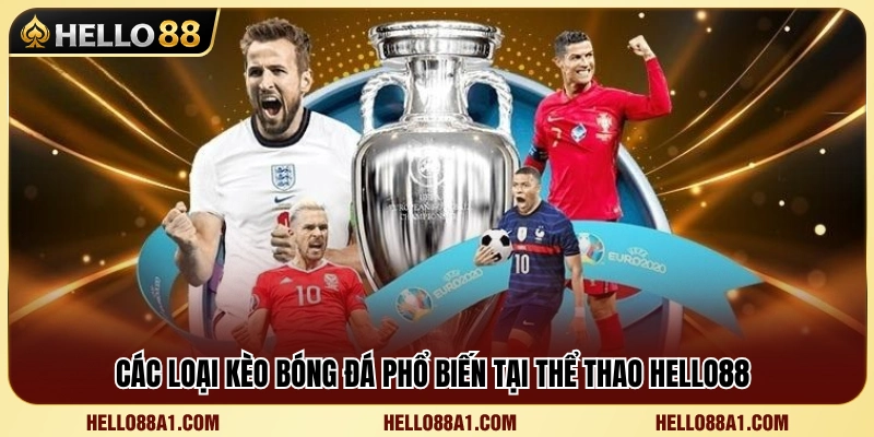 Thể Thao Hello88 3 Tổng hợp các loại kèo bóng đá quen thuộc